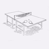 Apartment with table tennis