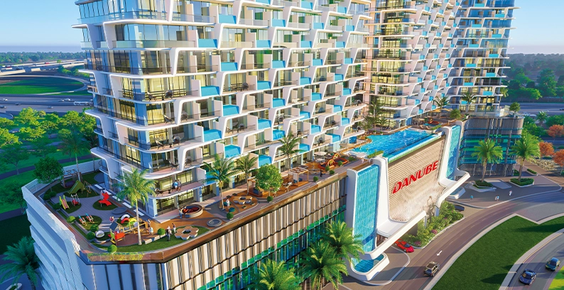 Danube Sportz at Dubai Sports city - Studio, 1 Bedroom, 2 Bedroom, 3 bedroom Apartments with Swimming Pool